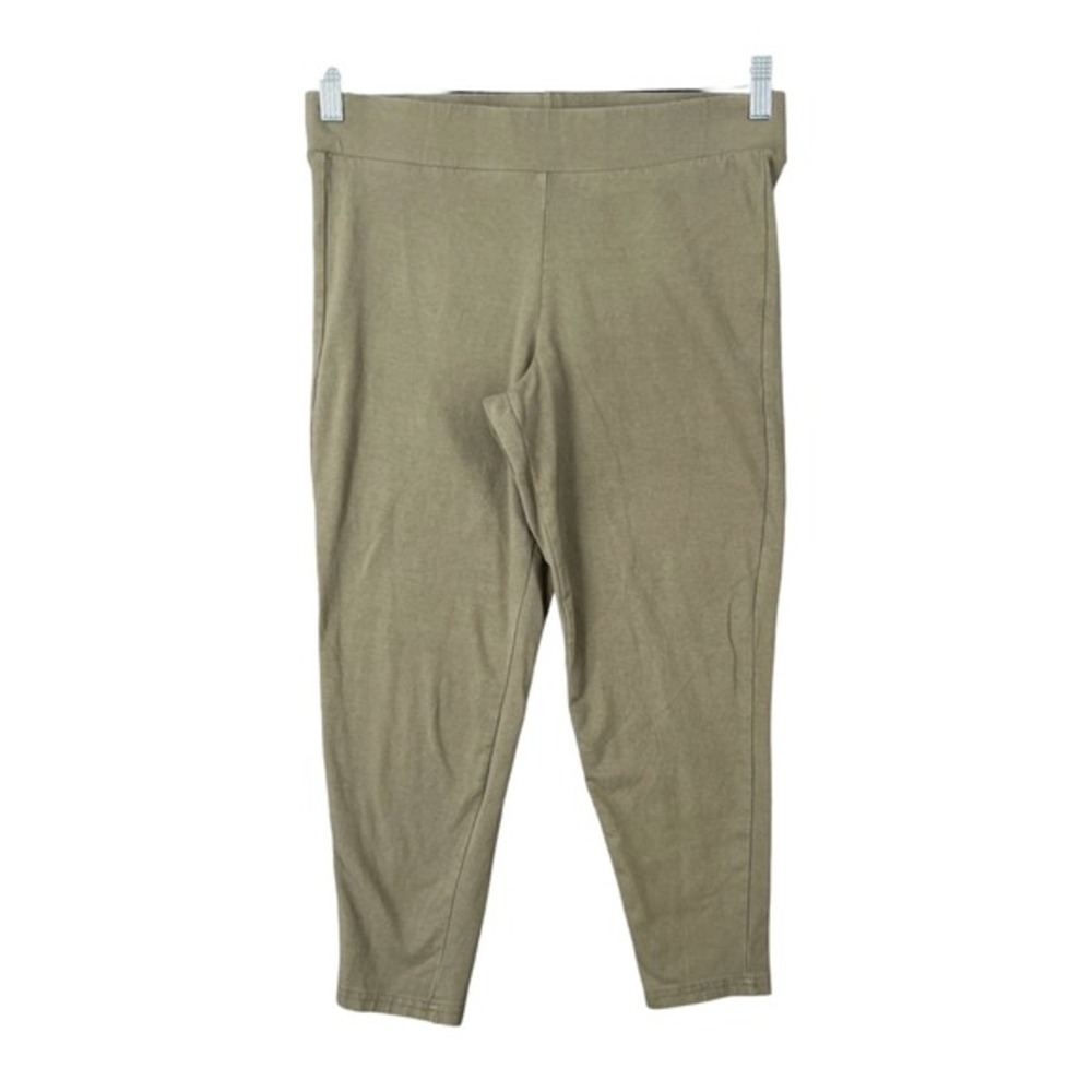 Torrid Legging Women Size 1X Olive Green Crop Signature Waist Premium Knit Ankle